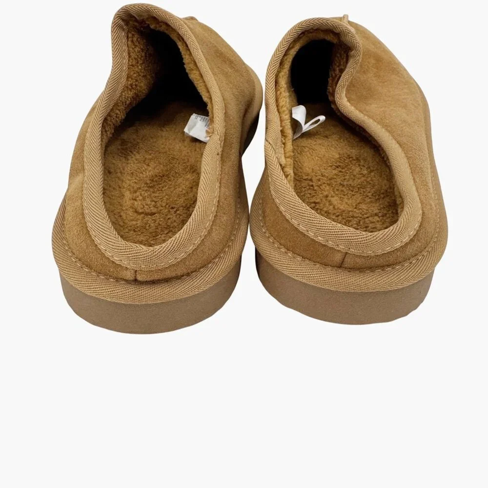 NEW Goodfellow & Co Men's Cruz Genuine Suede Clog Slippers - Size 9